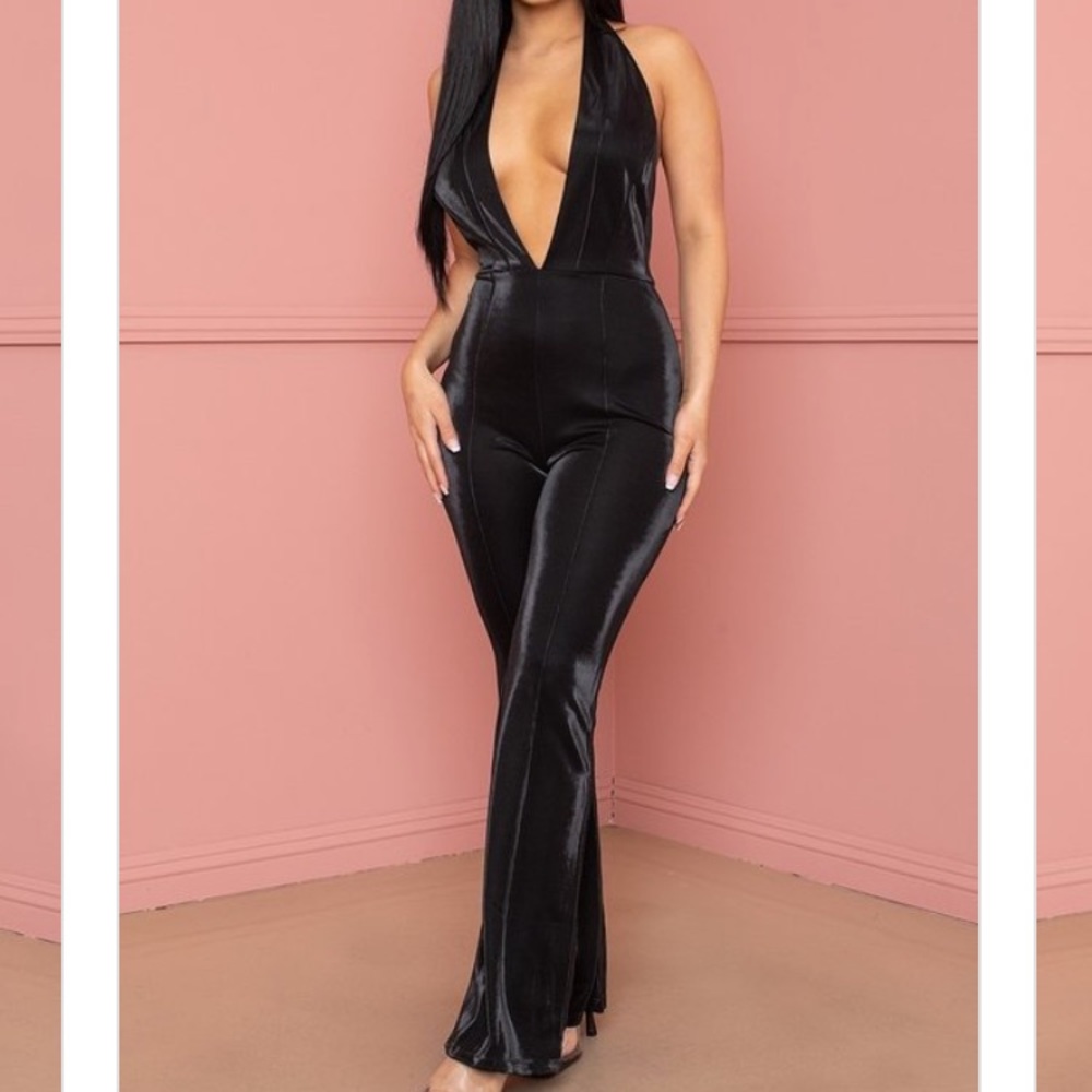 Halter jumpsuit
